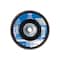 Pferd 5" x 5/8-11 Thd. POLIFAN Flap Disc - A-COOL SG INOX+ALU, Aluminum oxide, 60 Grit, Flat 62378 - alternate 3